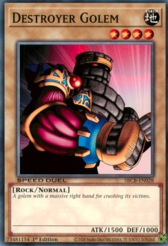 Destroyer Golem⁣ - Speed Duel: Battle City Box⁣ (Common)⁣ [028]