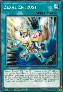 Zexal Entrust⁣ - Lightning Overdrive⁣ (Common)⁣ [052]