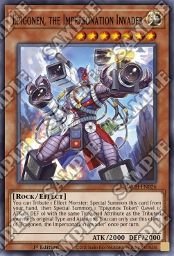 Epigonen, the Impersonation Invader⁣ - Battle of Chaos⁣ (Super Rare)⁣ [026]