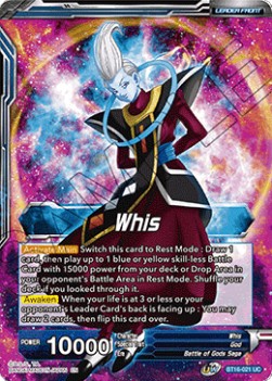 Whis // Whis, Invitation to Battle⁣ - Realm of the Gods⁣ (Uncommon)⁣ [021]