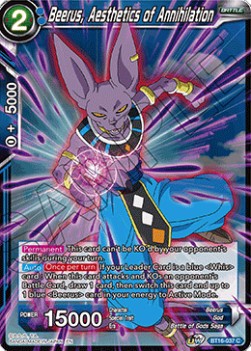 Beerus, Aesthetics of Annihilation⁣ - Realm of the Gods⁣ (Common)⁣ [037]