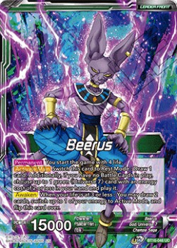 Beerus // Beerus, Victory at All Costs⁣ - Realm of the Gods⁣ (Uncommon)⁣ [046]