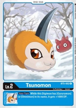 Tsunomon (BT5-002)⁣ - Battle Of Omni⁣ (Uncommon)⁣ [BT5-002]