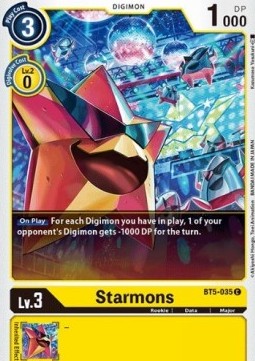 Starmons (BT5-035)⁣ - Battle Of Omni⁣ (Common)⁣ [BT5-035]