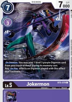 Jokermon (BT5-078)⁣ - Battle Of Omni⁣ (Common)⁣ [BT5-078]