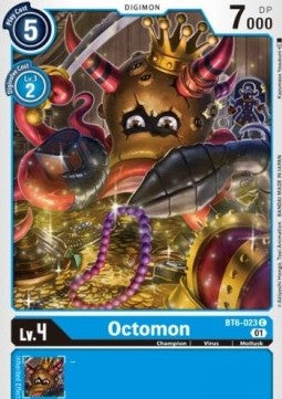 Octomon (BT6-023)⁣ - Double Diamond⁣ (Common)⁣ [BT6-023]