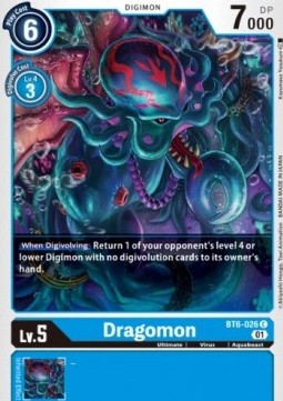 Dragomon (BT6-026)⁣ - Double Diamond⁣ (Common)⁣ [BT6-026]