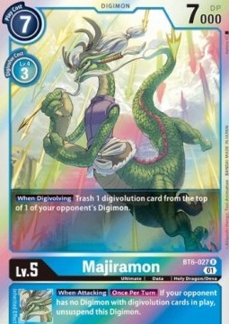 Majiramon (BT6-027)⁣ - Double Diamond⁣ (Rare)⁣ [BT6-027]