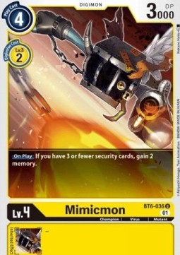 Mimicmon (BT6-036)⁣ - Double Diamond⁣ (Uncommon)⁣ [BT6-036]