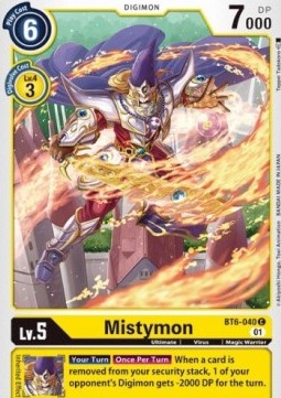 Mistymon (BT6-040)⁣ - Double Diamond⁣ (Common)⁣ [BT6-040]