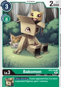 Bakomon (BT6-045)⁣ - Double Diamond⁣ (Common)⁣ [BT6-045]