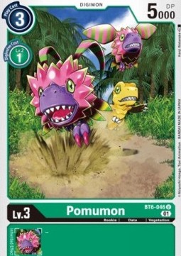 Pomumon (BT6-046)⁣ - Double Diamond⁣ (Uncommon)⁣ [BT6-046]