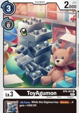 ToyAgumon (BT6-057)⁣ - Double Diamond⁣ (Common)⁣ [BT6-057]