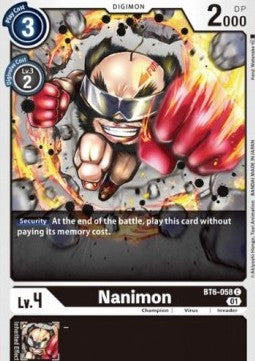 Nanimon (BT6-058)⁣ - Double Diamond⁣ (Common)⁣ [BT6-058]