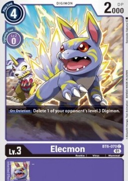 Elecmon (BT6-070)⁣ - Double Diamond⁣ (Common)⁣ [BT6-070]