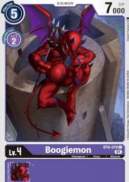 Boogiemon (BT6-074)⁣ - Double Diamond⁣ (Common)⁣ [BT6-074]