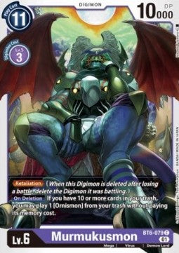 Murmukusmon (BT6-079)⁣ - Double Diamond⁣ (Common)⁣ [BT6-079]