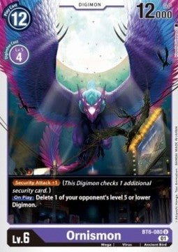 Ornismon (BT6-080)⁣ - Double Diamond⁣ (Uncommon)⁣ [BT6-080]