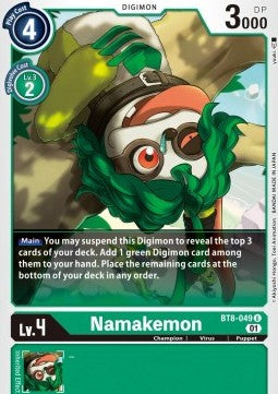 Namakemon (BT8-049)⁣ - New Awakening⁣ (Uncommon)⁣ [049]