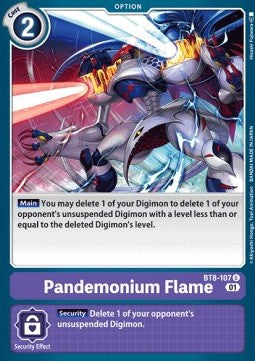 Pandemonium Flame (BT8-107)⁣ - New Awakening⁣ (Uncommon)⁣ [107]