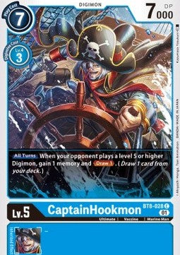 CaptainHookmon (BT8-028)⁣ - New Awakening⁣ (Common)⁣ [028]