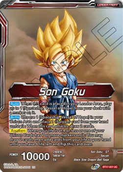 Son Goku // Son Goku, Pan, & Trunks, Space Adventurers⁣ - Ultimate Squad⁣ (Uncommon)⁣ [001]