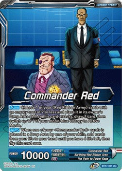 Commander Red // Red Ribbon Robot, Seeking World Conquest⁣ - Ultimate Squad⁣ (Uncommon)⁣ [031]