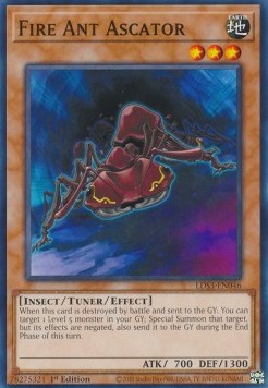 Fire Ant Ascator⁣ - Legendary Duelists: Season 3⁣ (Common)⁣ [046]