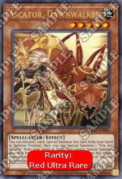 Ascator, Dawnwalker (V.2 - Ultra Rare)⁣ - Legendary Duelists: Season 3⁣ (Ultra Rare)⁣ [050]