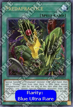 Predapractice (V.3 - Ultra Rare)⁣ - Legendary Duelists: Season 3⁣ (Ultra Rare)⁣ [079]