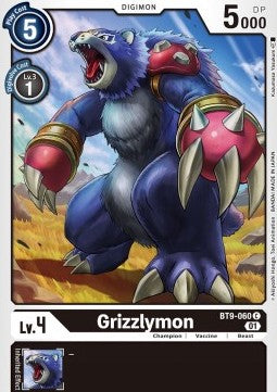 Grizzlymon (BT9-060)⁣ - X Record⁣ (Common)⁣ [060]