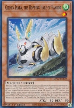 Gizmek Inaba, the Hopping Hare of Hakuto⁣ - 2022 Tin of the Pharaoh's Gods⁣ (Common)⁣ [130]