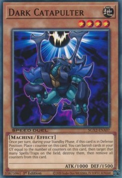 Dark Catapulter⁣ - Speed Duel GX: Midterm Paradox⁣ (Common)⁣ [A07]