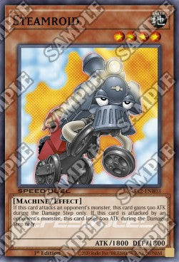 Steamroid⁣ - Speed Duel GX: Midterm Paradox⁣ (Common)⁣ [B03]