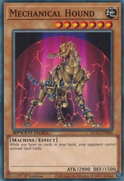 Mechanical Hound⁣ - Speed Duel GX: Midterm Paradox⁣ (Common)⁣ [B06]