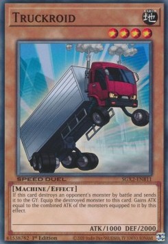 Truckroid⁣ - Speed Duel GX: Midterm Paradox⁣ (Common)⁣ [B11]