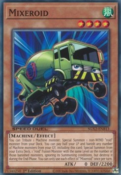 Mixeroid⁣ - Speed Duel GX: Midterm Paradox⁣ (Common)⁣ [B13]