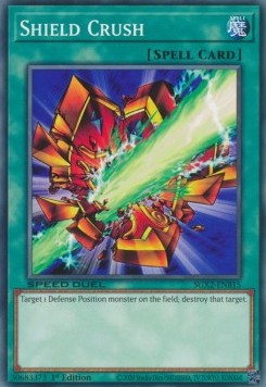 Shield Crush⁣ - Speed Duel GX: Midterm Paradox⁣ (Common)⁣ [B15]