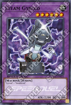 Steam Gyroid⁣ - Speed Duel GX: Midterm Paradox⁣ (Common)⁣ [B21]