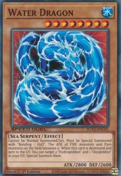 Water Dragon (V.1 - Common)⁣ - Speed Duel GX: Midterm Paradox⁣ (Common)⁣ [C01]