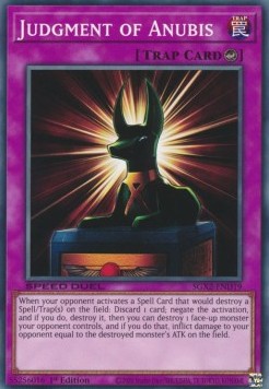 Judgment of Anubis⁣ - Speed Duel GX: Midterm Paradox⁣ (Common)⁣ [D19]