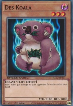 Des Koala⁣ - Speed Duel GX: Midterm Paradox⁣ (Common)⁣ [E01]