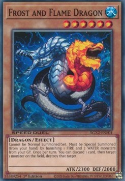 Frost and Flame Dragon⁣ - Speed Duel GX: Midterm Paradox⁣ (Common)⁣ [E04]