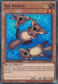 Sea Koala⁣ - Speed Duel GX: Midterm Paradox⁣ (Common)⁣ [E05]