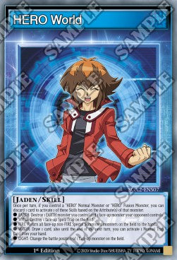 HERO World (Skill)⁣ - Speed Duel GX: Midterm Paradox⁣ (Common)⁣ [S07]