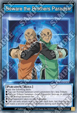 Beware the Brothers Paradox! (Skill)⁣ - Speed Duel GX: Midterm Paradox⁣ (Common)⁣ [S09]