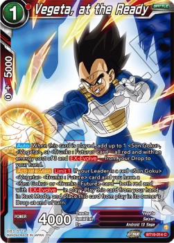 Vegeta, at the Ready⁣ - Fighter's Ambition⁣ (Common)⁣ [014]