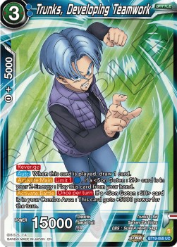 Trunks, Developing Teamwork⁣ - Fighter's Ambition⁣ (Uncommon)⁣ [059]