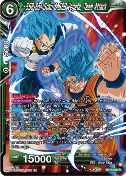 SSB Son Goku & SSB Vegeta, Team Attack⁣ - Fighter's Ambition⁣ (Rare)⁣ [080]