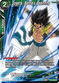 Gogeta, Battle's Beginning⁣ - Fighter's Ambition⁣ (Uncommon)⁣ [086]